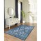 The Rug Department Liora Manne Carmel Vintage Floral Indoor Outdoor Area Rug Navy